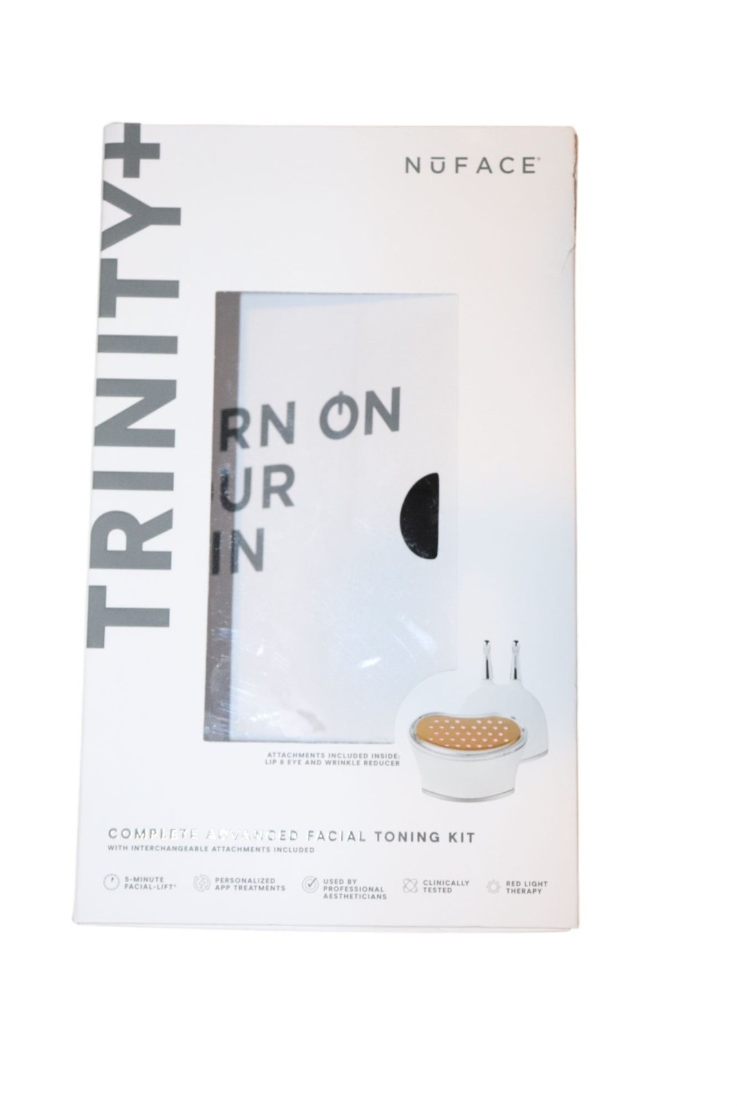 NuFACE Trinity+ Advanced Facial Toning ATTACHMENTS ONLY For Wrinkle Reduction &