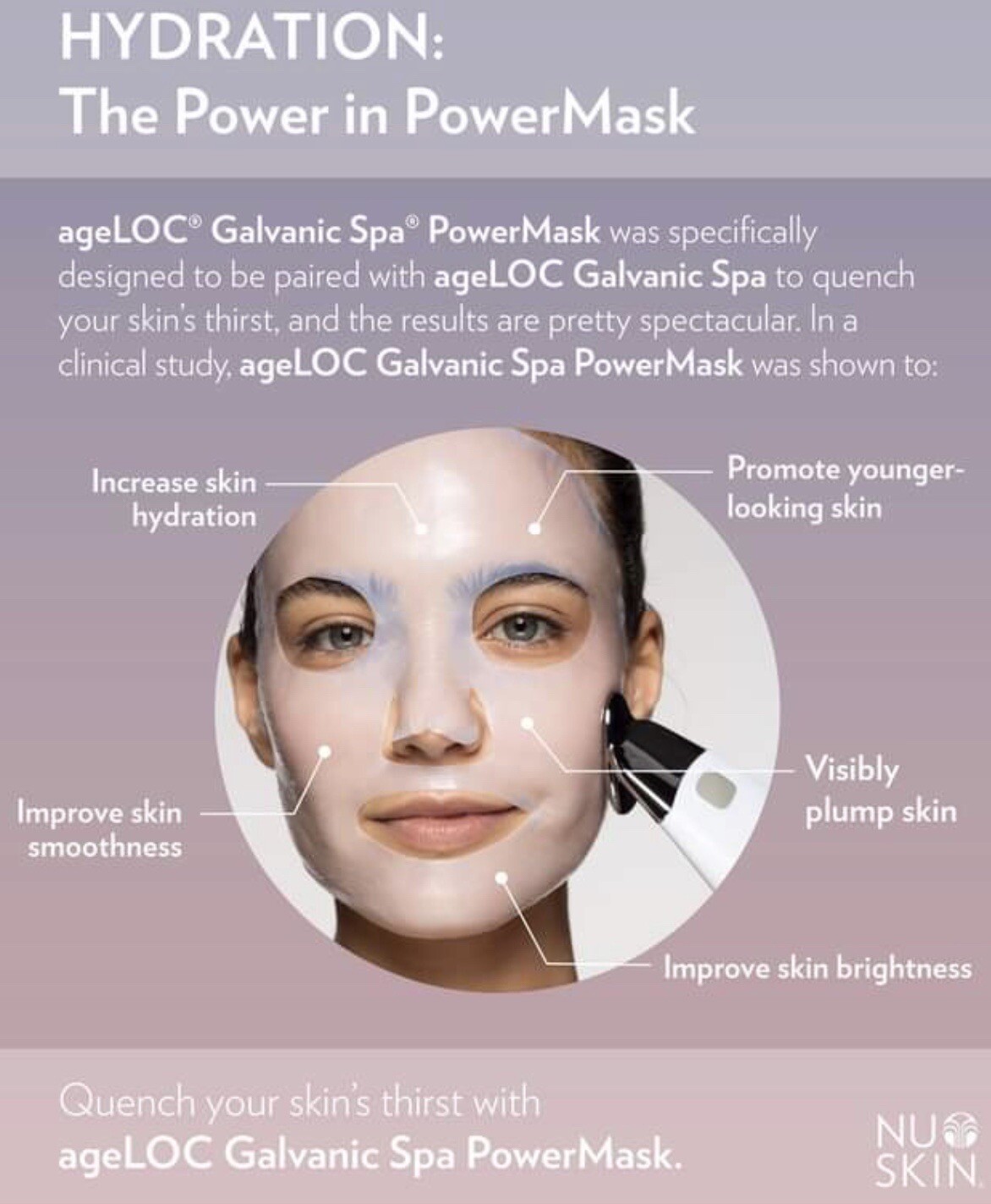 NUSKIN nu skin ageLOC Galvanic Spa Facial Body Set Purchase With 2yr Warranty❤️
