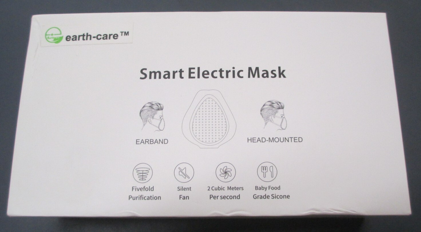 Smart Electric Mask Earth-Care Head Mounted Unit UNOPENED NEW