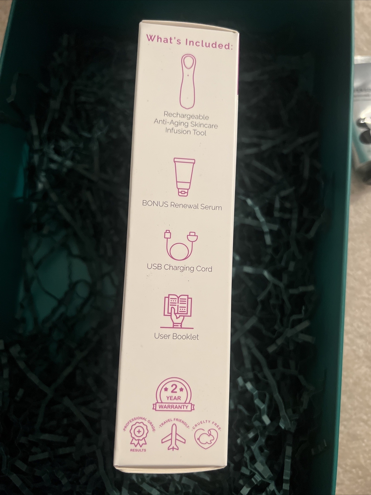 NEW Spa Sciences AERO- Sonic Skin Care Infusion System Reduces Lines