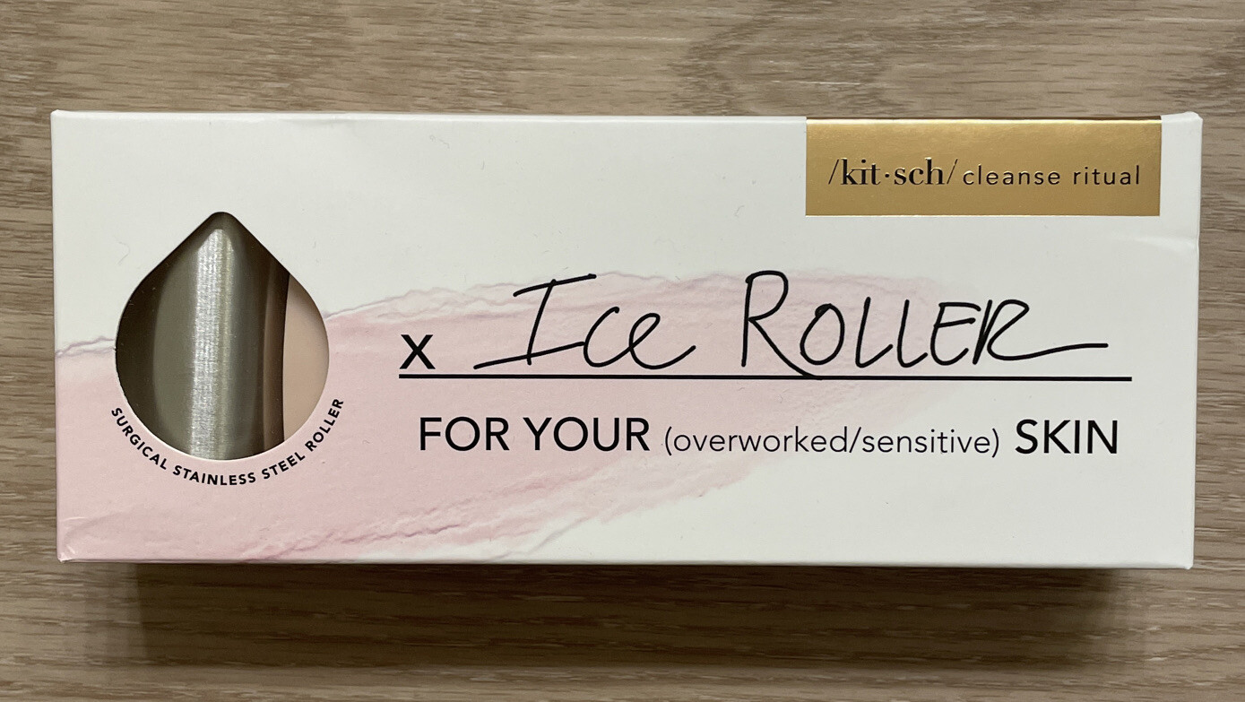 Kitsch Ice Roller for Sensitive Skin Promotes Lymphatic Drainage