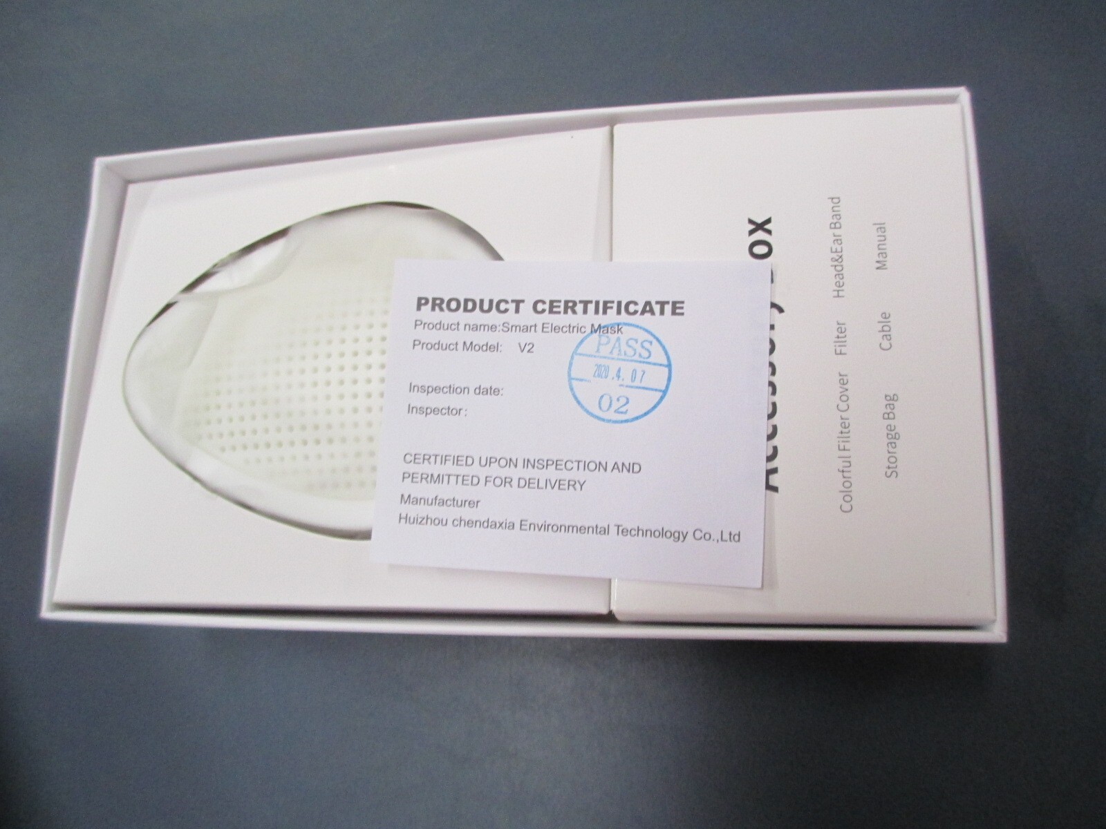 Smart Electric Mask Earth-Care Head Mounted Unit UNOPENED NEW