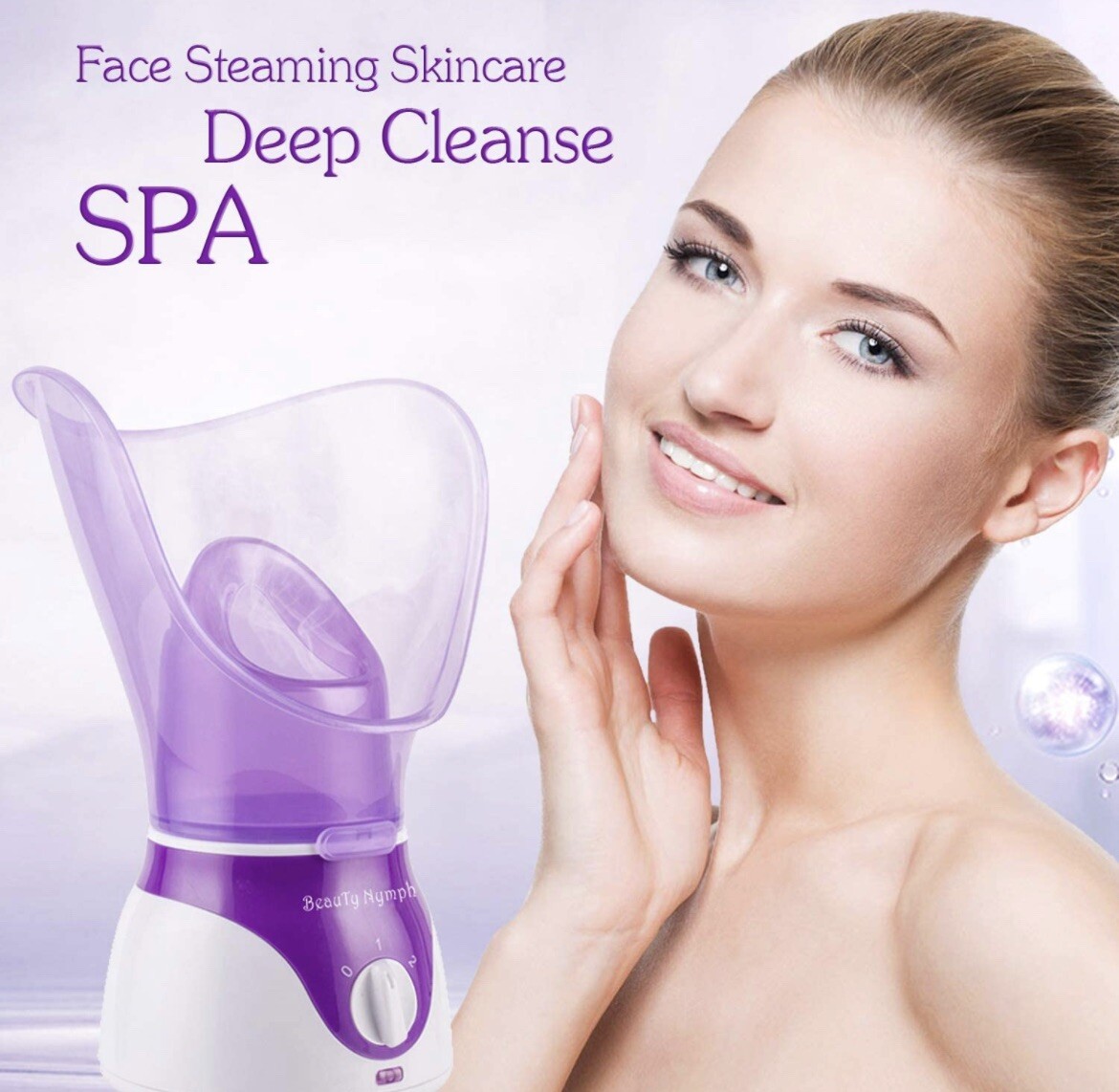 Face Steaming Skincare Deep Cleanse SPA (Purple)