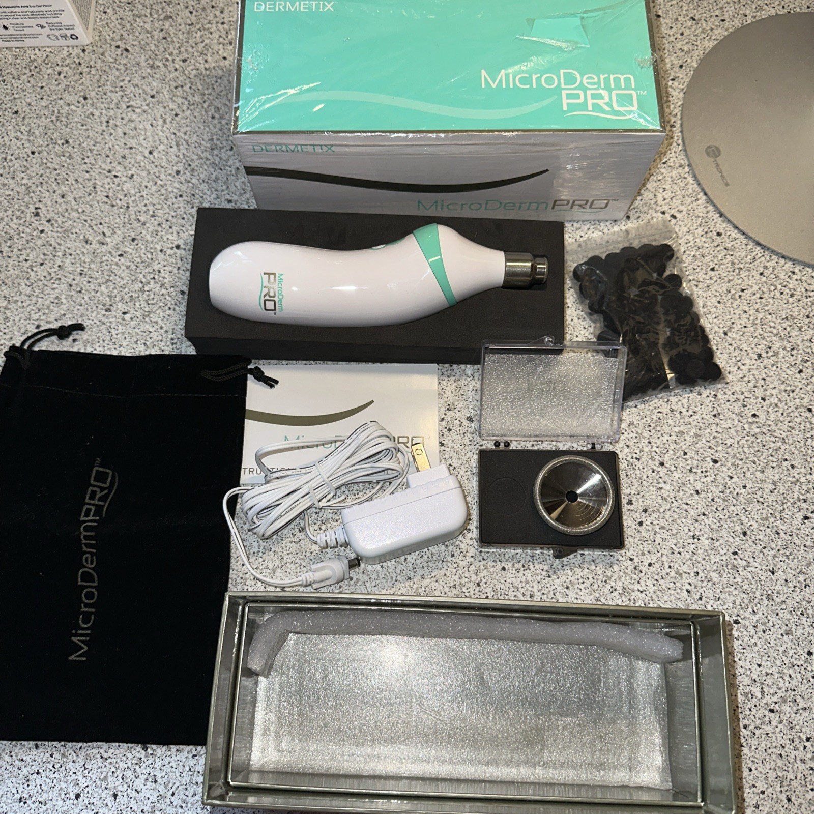 Microdermabrasion At Home Tool Dermetix MicroDerm Pro skincare beauty care