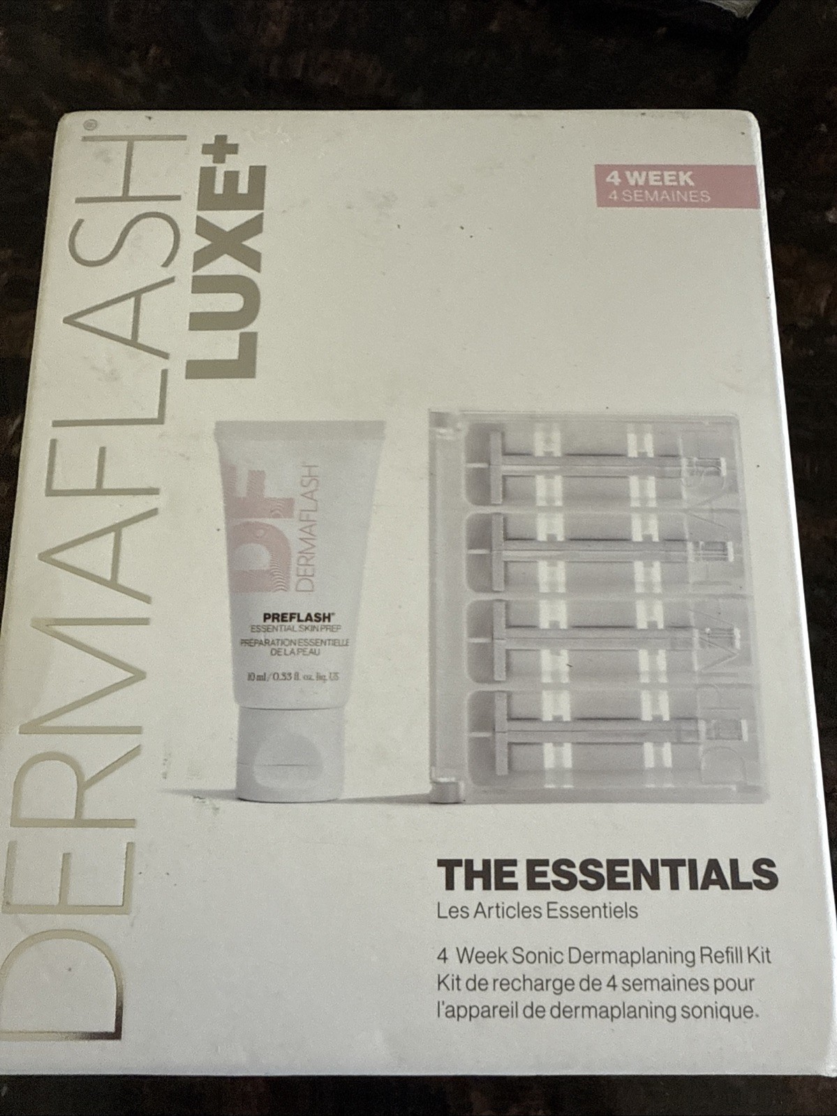 DERMAFLASH ESSENTIALS Dermaplaning Replenishment Kit for Women (4 Week Supply)