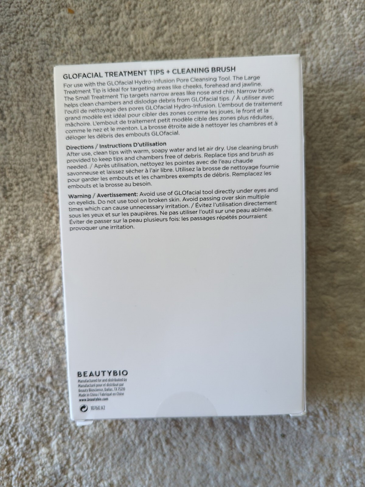 Beautybio Glofacial Treatment Tips Replacement Tips for Face/ Visage SEALED