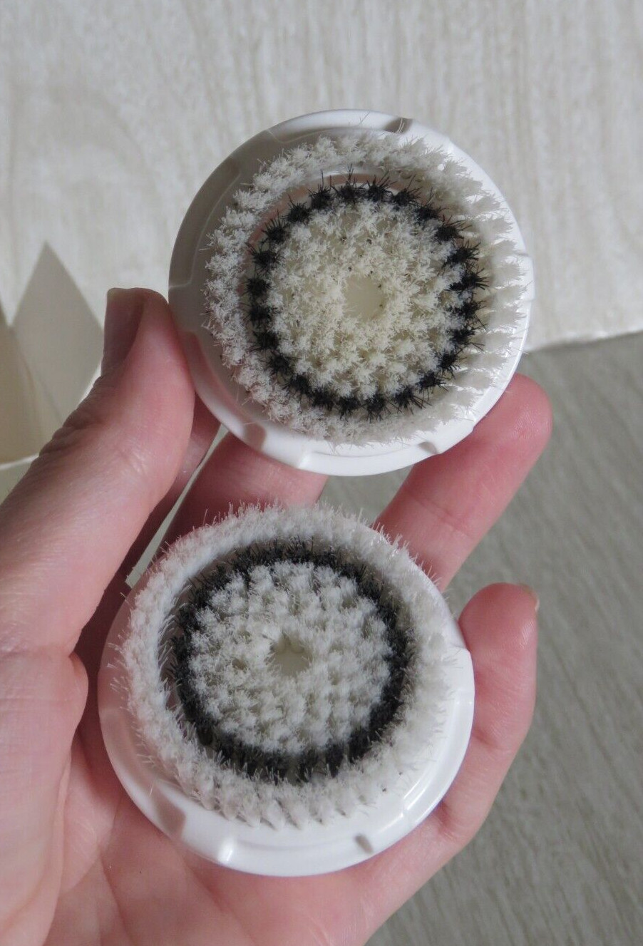 Lot 4 Clarisonic Replacement Brush Heads 2 Delicate Twin Pack Sensitive Skin SEE