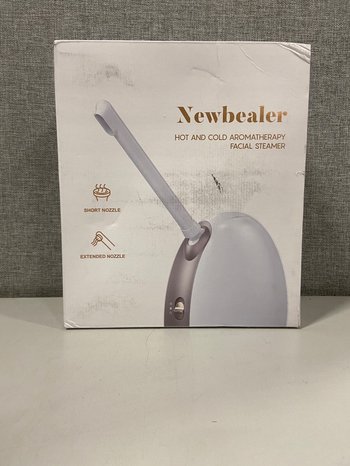 Newbealer Facial Steamer, 3in1 Aromatherapy Face Humidifier, 20 Min Hot & 60 …