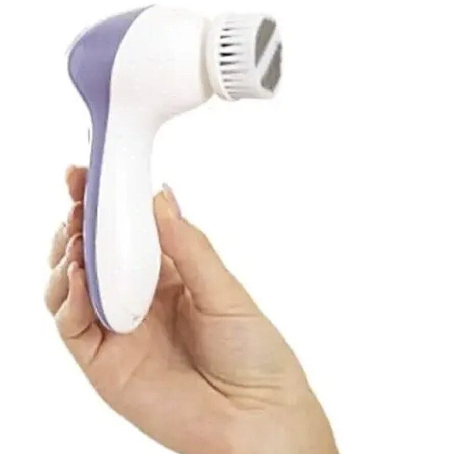 Plum Beauty Facial Cleansing System 2 Brush Heads Cleanse Face Exfoliate Unclog