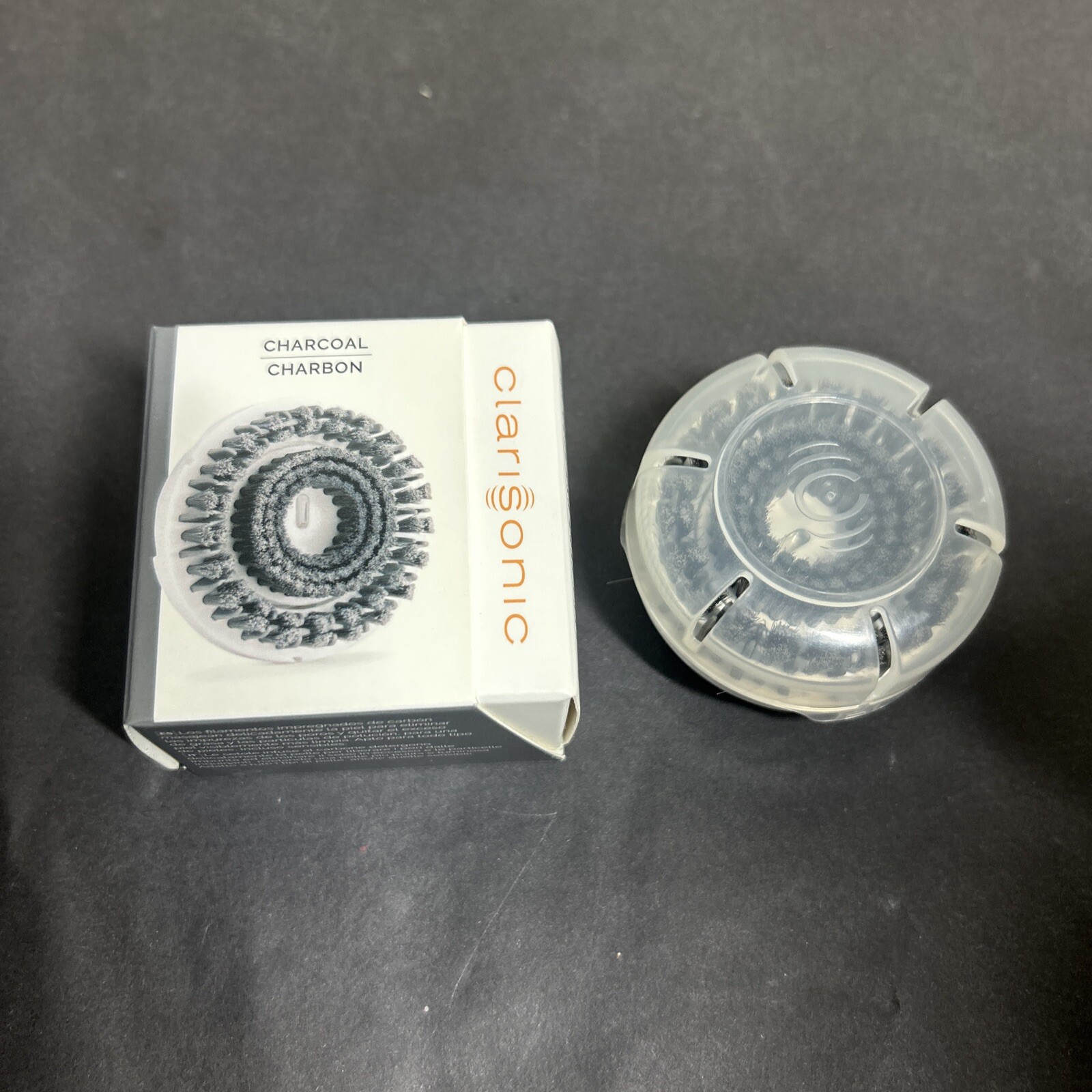 Clarisonic Charcoal Facial Cleansing Replacement Brush New (open Box)