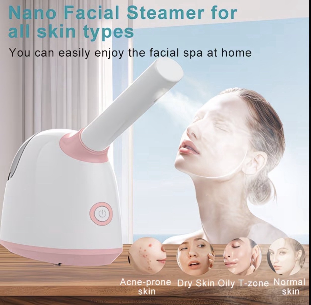 Nano Ionic Facial Steamer