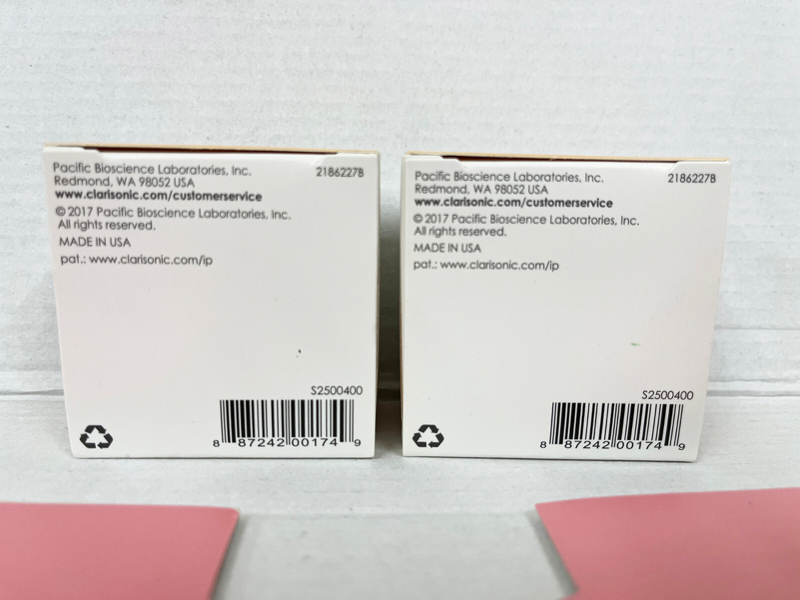 2 Pack New Clarisonic Acne Cleanse Facial Cleansing Brush Head Replacement Mia