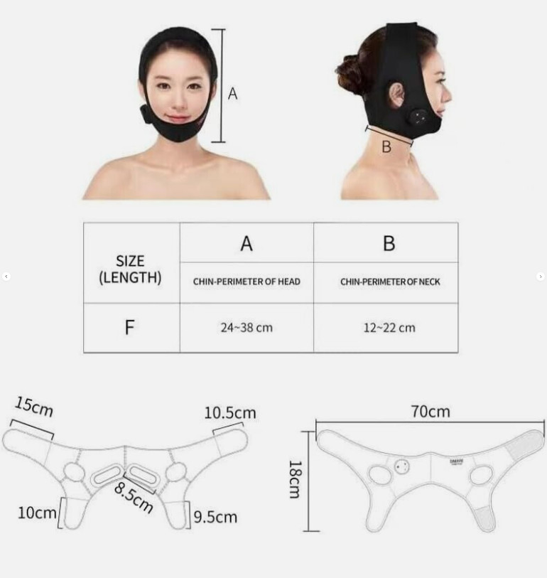 DIMARE OHMYTUG Double Chin EMS Low Frequency Massage Band / Express