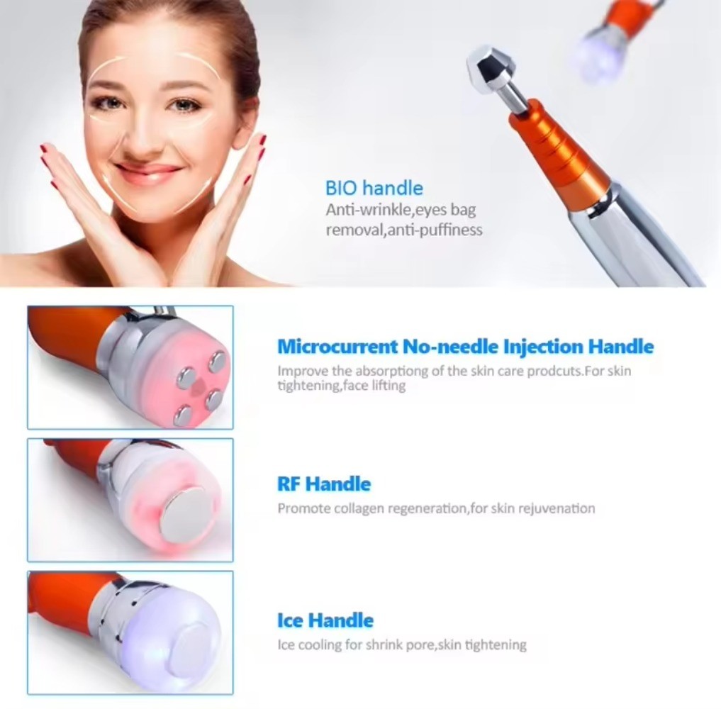 4 in1 Needle Free Mesotherapy Photon Machine Skin Rejuvenation Electroporation