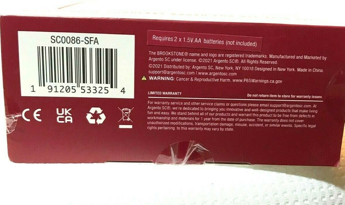 New Radiant Facial Cleansing Brush 3 Piece Set With Replaceable Heads