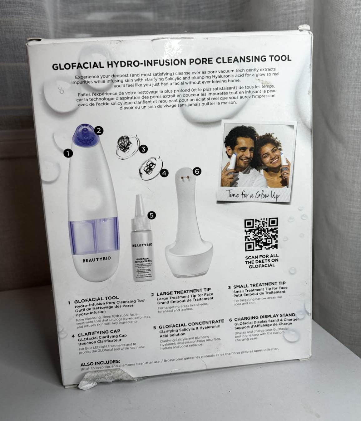 BEAUTYBIO Glofacial Hydro-Infusion Pore Cleansing Green Tool Not Sealed