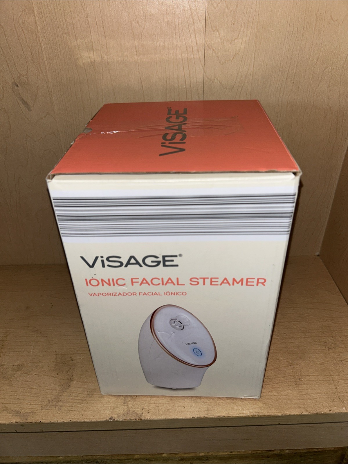 Visage MD18045 Ionic Facial Steamer All Skin Types Cleanse Hydrate Soften Skin