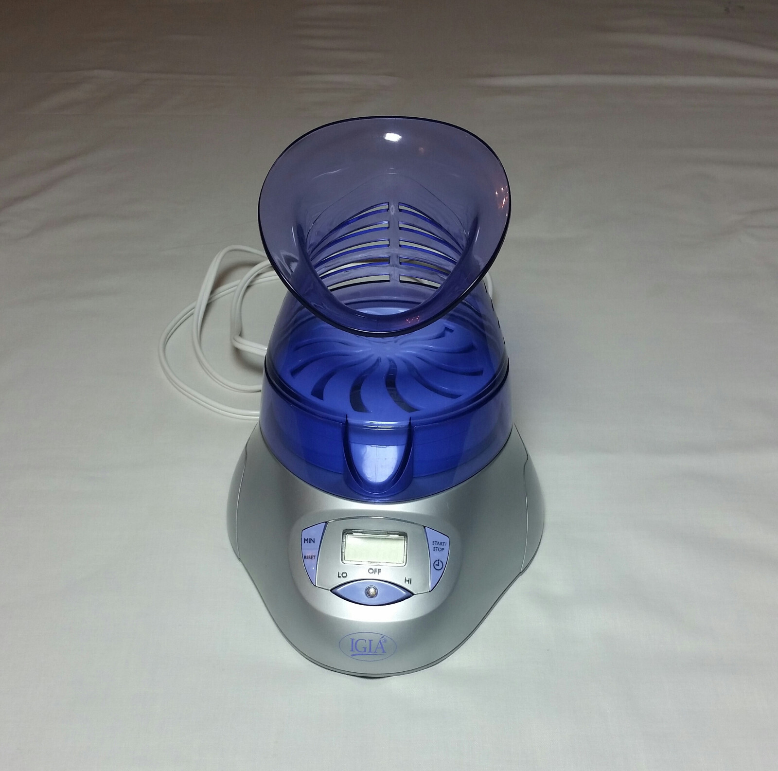 IGIA 3 IN 1 FACIAL SAUNA STEAMER INHALER AROMATHERAPY SPA FACE CLEANSER MACHINE