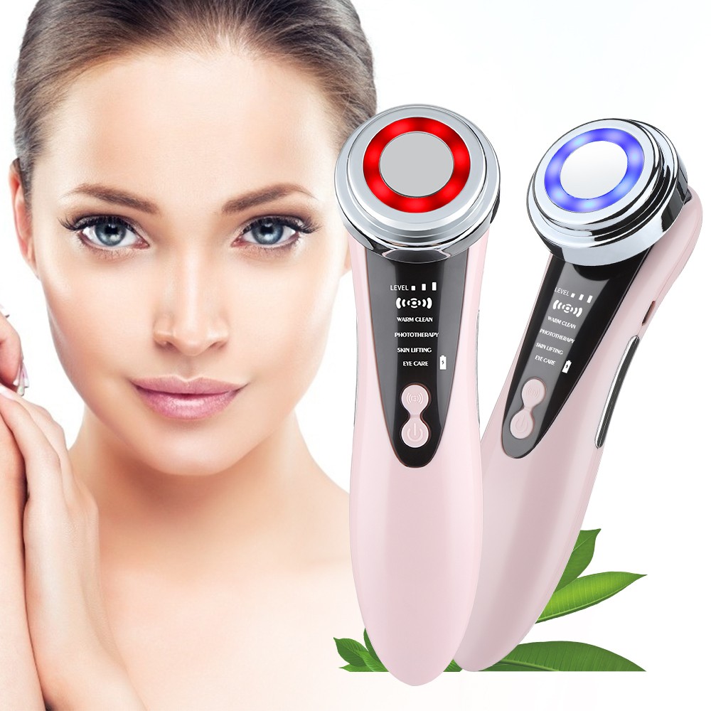 5In1 Electric Face Massager Anti-Aging Skin Tightening Facial Lifting Skin Care