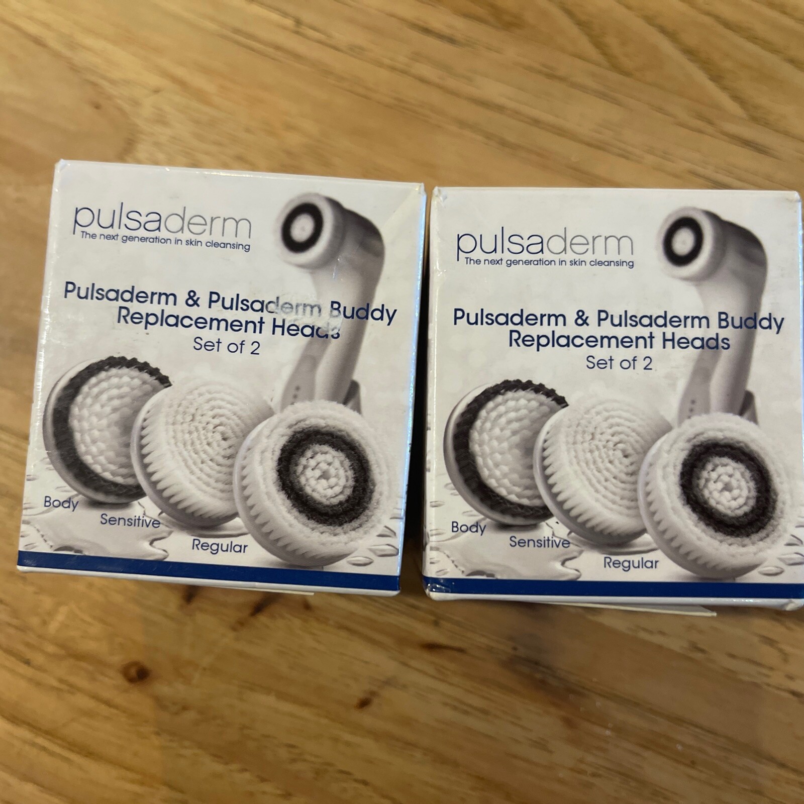 Pulsaderm & Pulsaderm Buddy Replacement Heads – Makeup Sponge Total 4