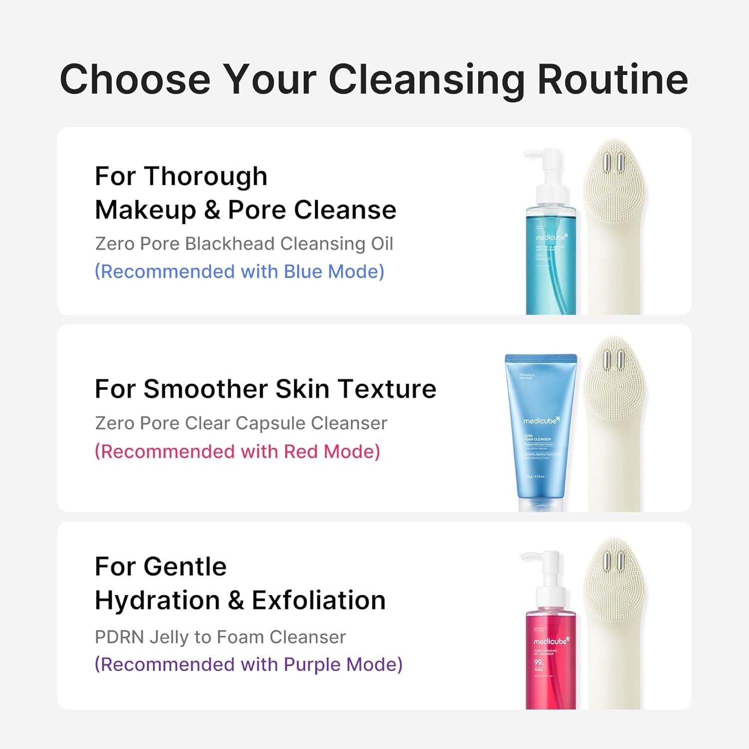 MEDICUBE BOOSTER FACIAL CLEANSING DEVICE HEAD