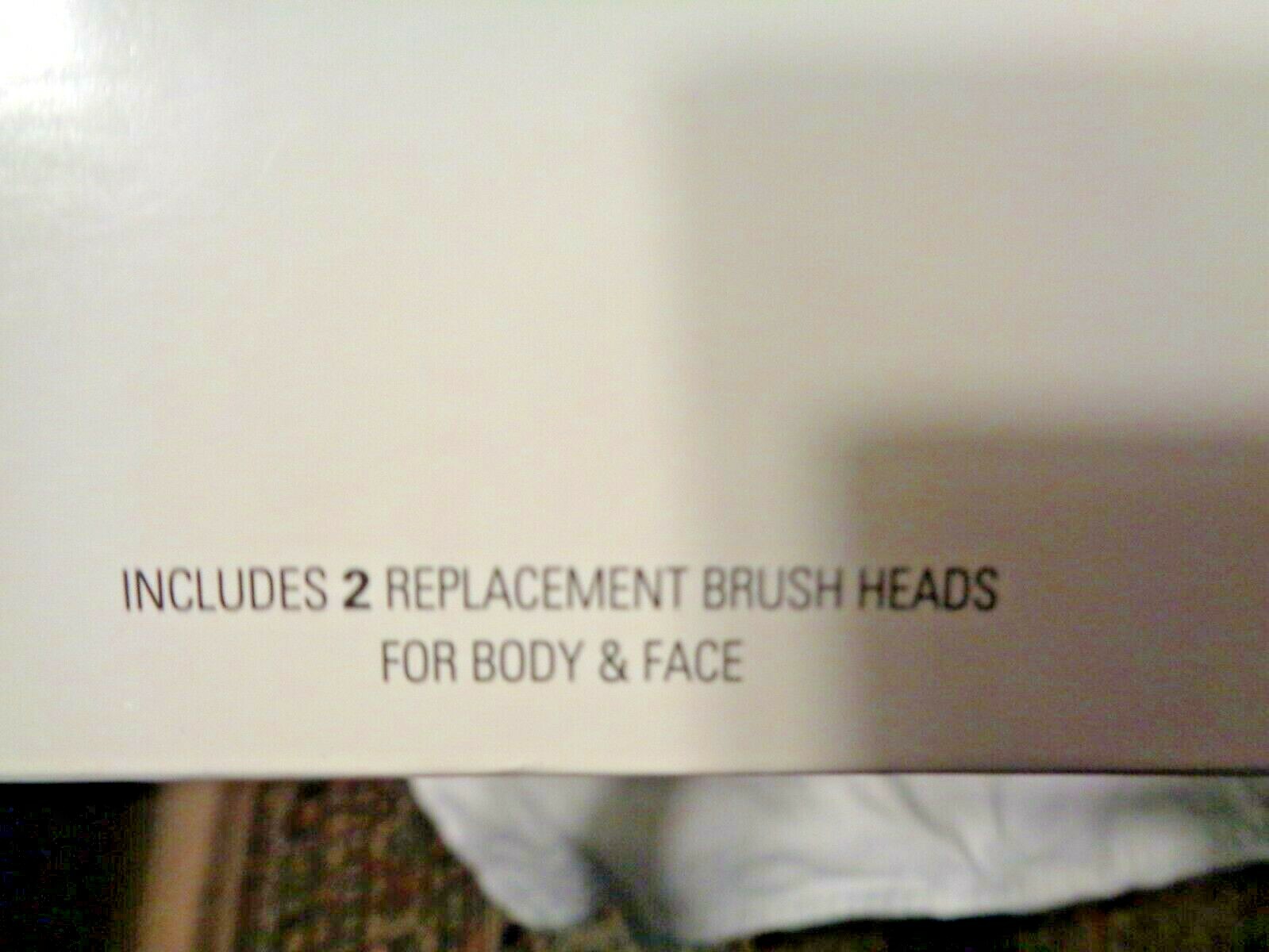 Instrumental Beauty 2 Brush Heads 1 Body 1 Facial for Home SPA Cleansing System