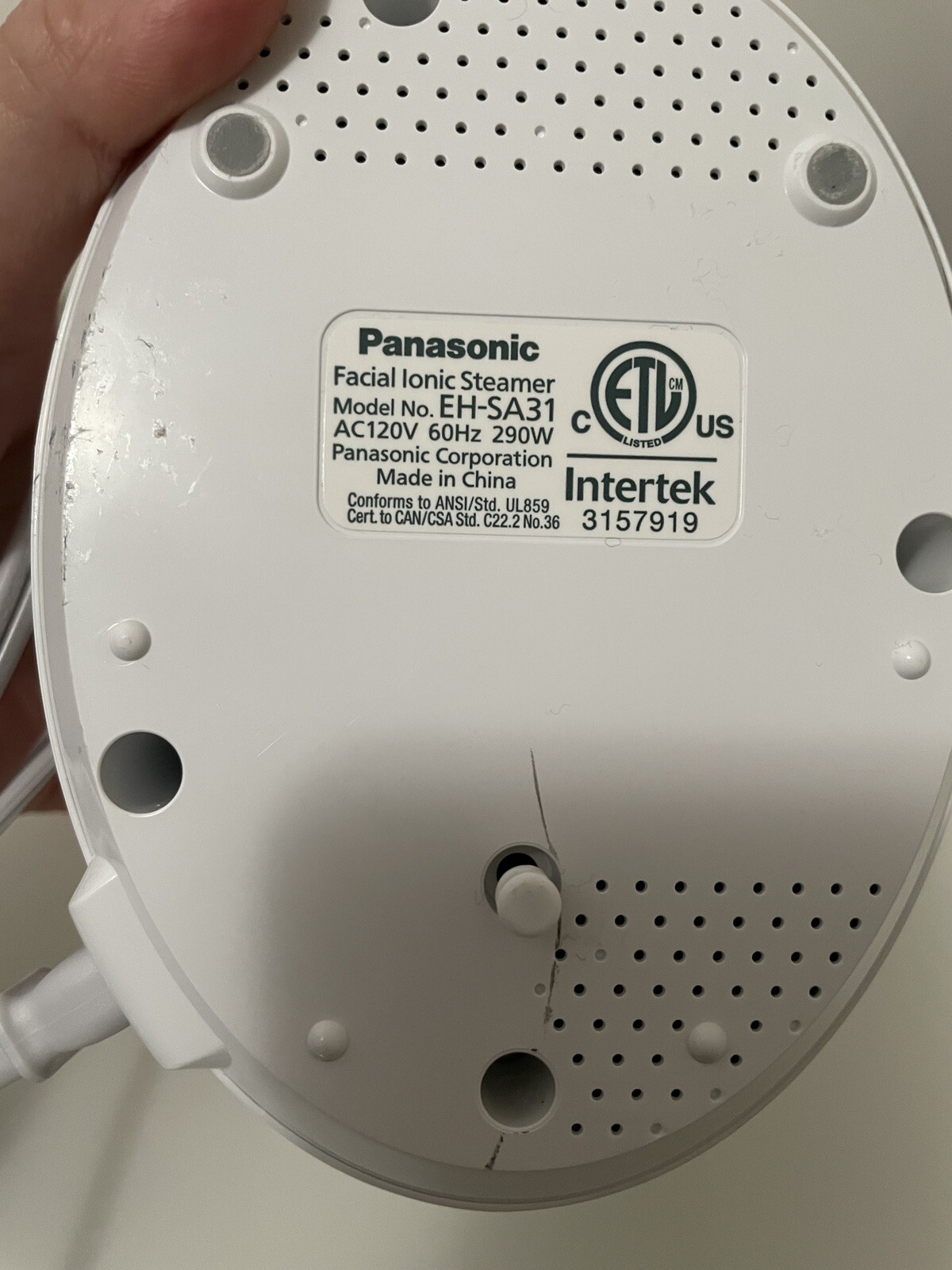 Facial Steamer Panasonic NanoCare EH-SA31 Skin Face Care Moisture Used