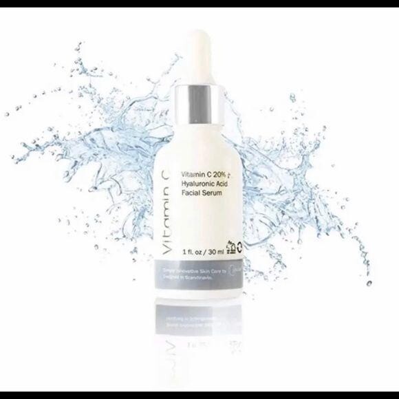 Ice Roller Kit with Face Serum Brand New In Box facial Beauty Oil Tightens Firms