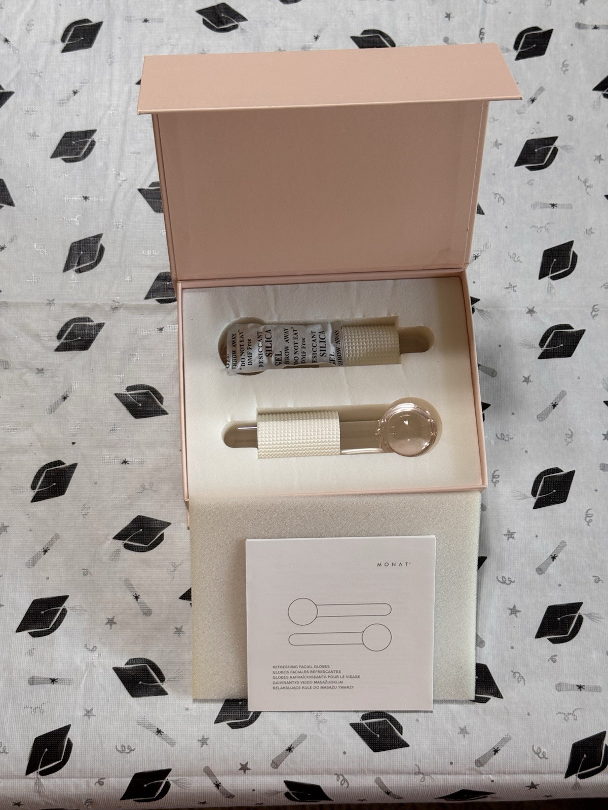 Monat Refreshing Facial Globes Two Piece Accessory New In box