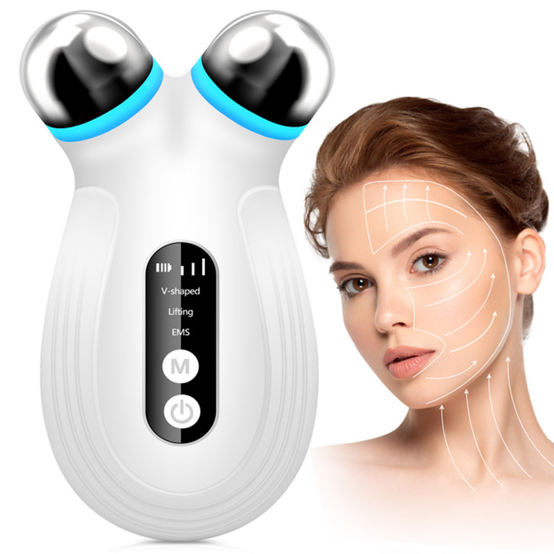 EMS Facial Beauty Machine Microcurrent Face Lift Device Skin Tightening Tool