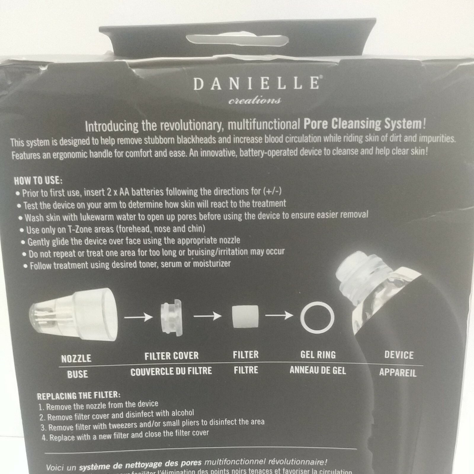 Danielle Creations Pore Cleansing System skin care