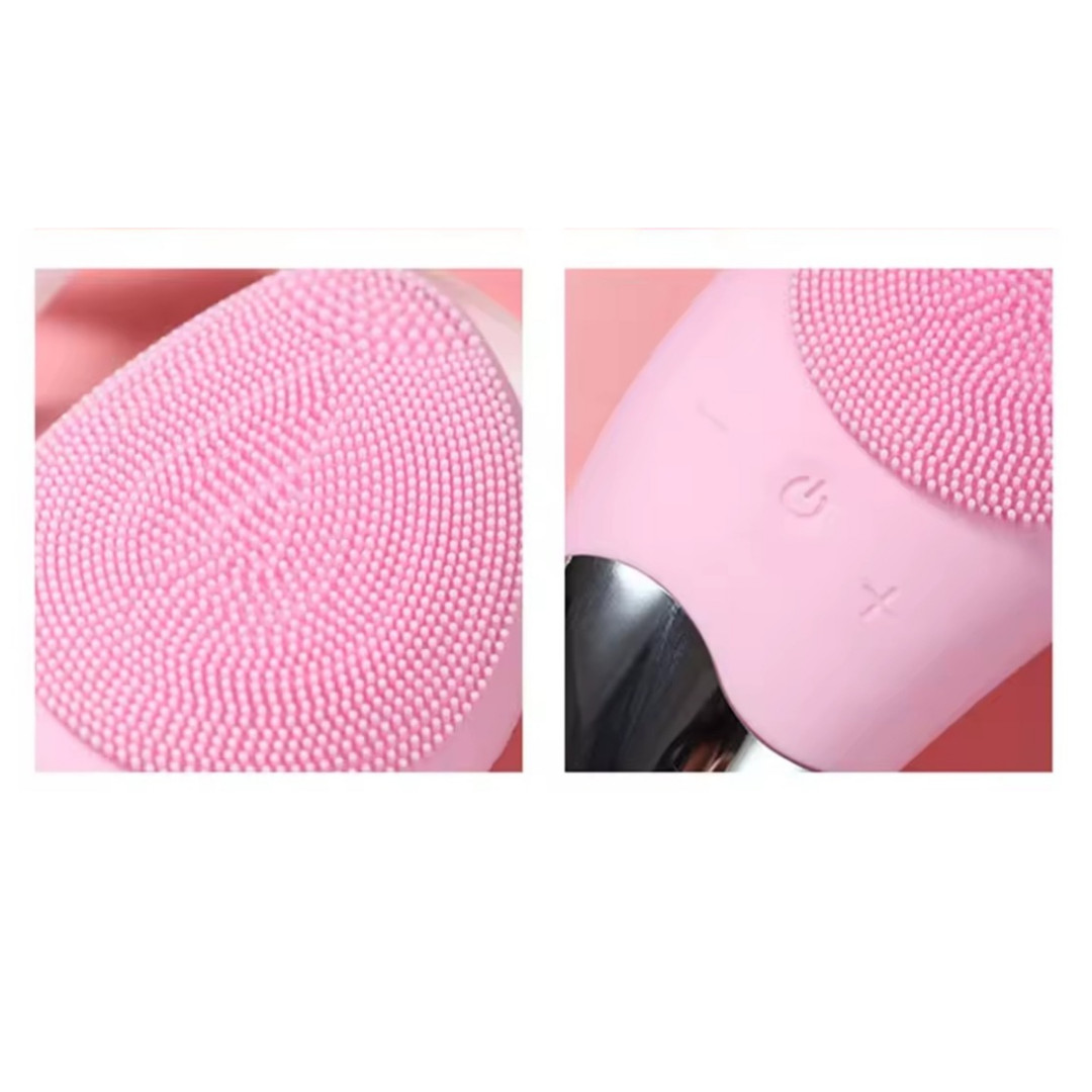 Silicone Electric Face Cleansing Brush, Massage Relaxation Tool