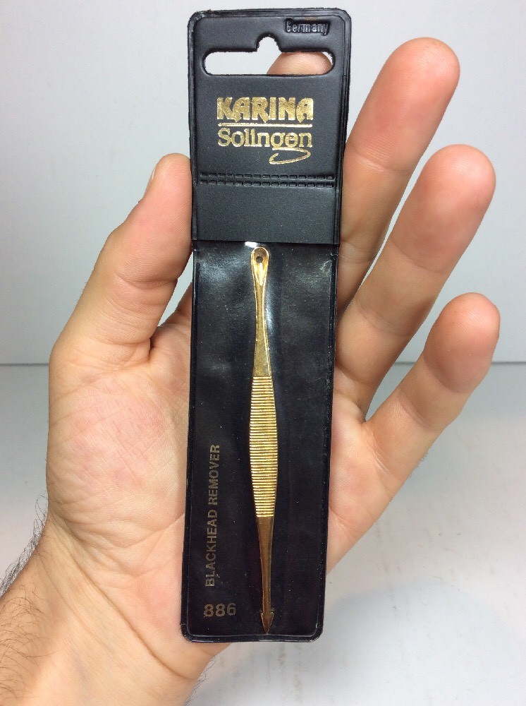 Blackhead Acne Comedone Pimple Blemish Spade Popper Remover Tool Karina Solingen
