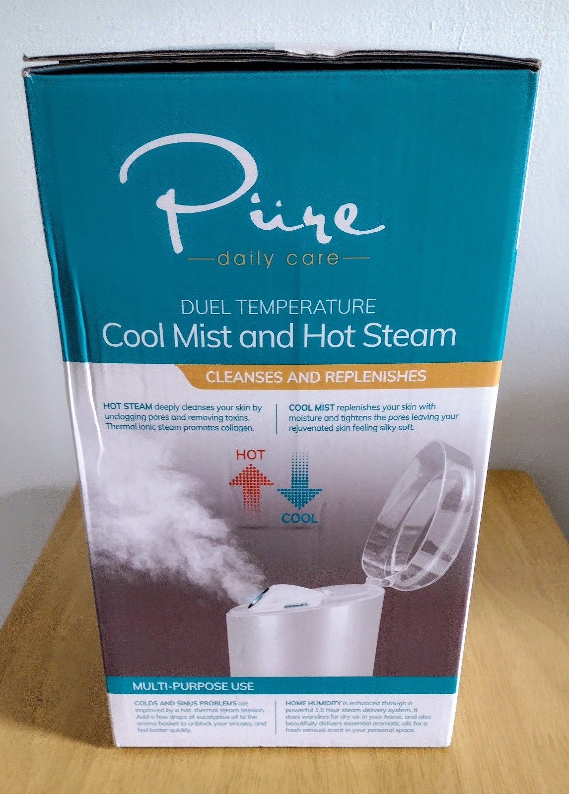 NanoSteamer Professional 4-in-1 Nano Ionic Facial Steamer for Spas NIB