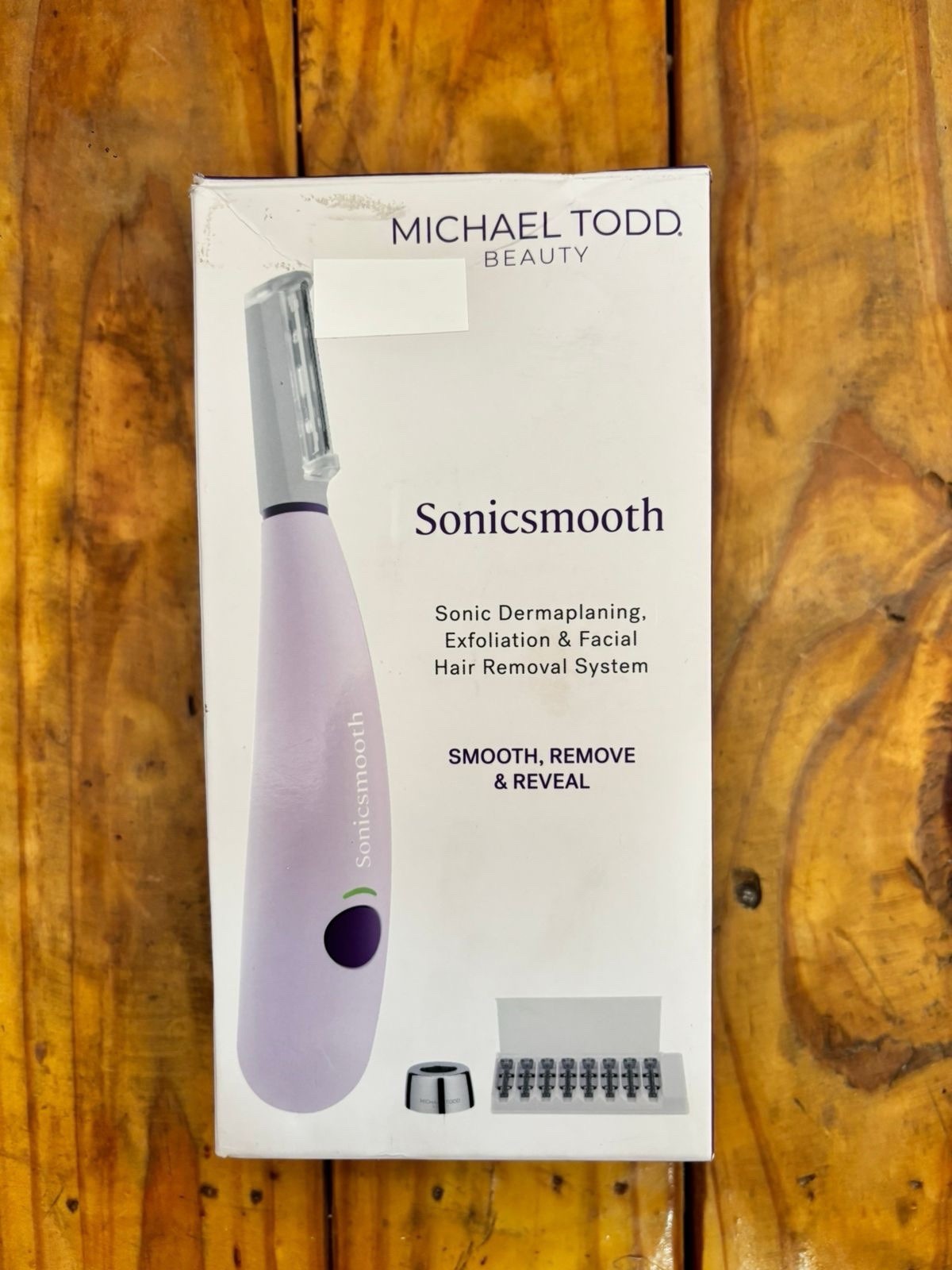 MICHAEL TODD Beauty – Sonicsmooth 2-in-1 Dermaplaning System. NEW OPEN BOX