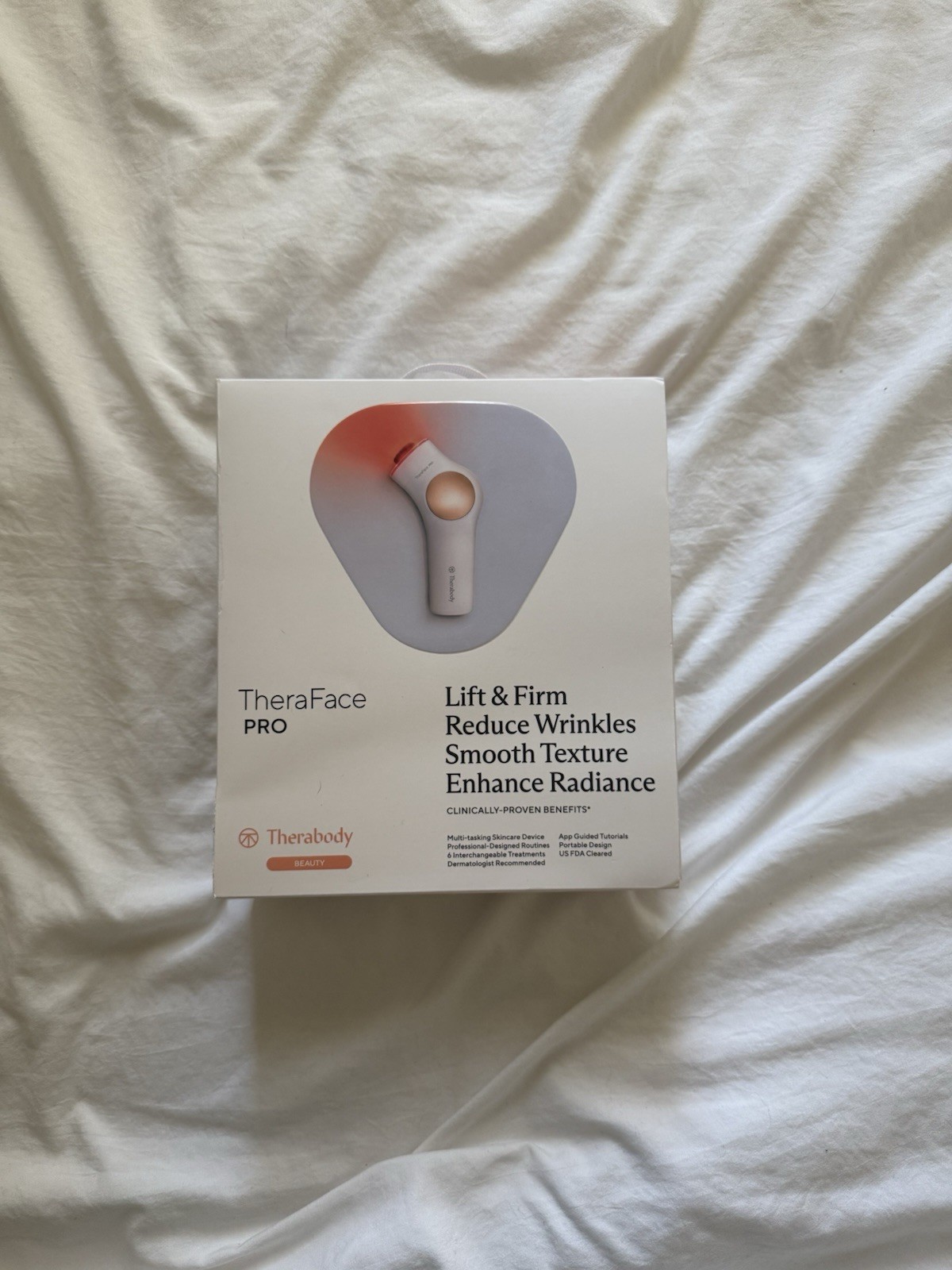Therabody TheraFace PRO 6-in-1 Facial Health Device White (Sealed Brand New)