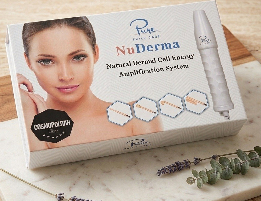 Pure Daily Care NuDerma Facial Massager Electric Multiple Attachments