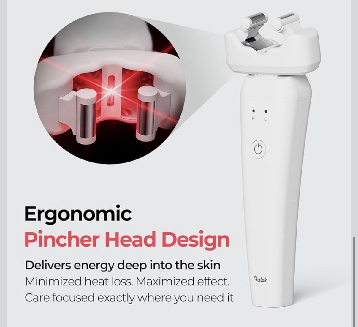 Aalok Ultra Olla at-Home RF & LED Facial Device for Lifting