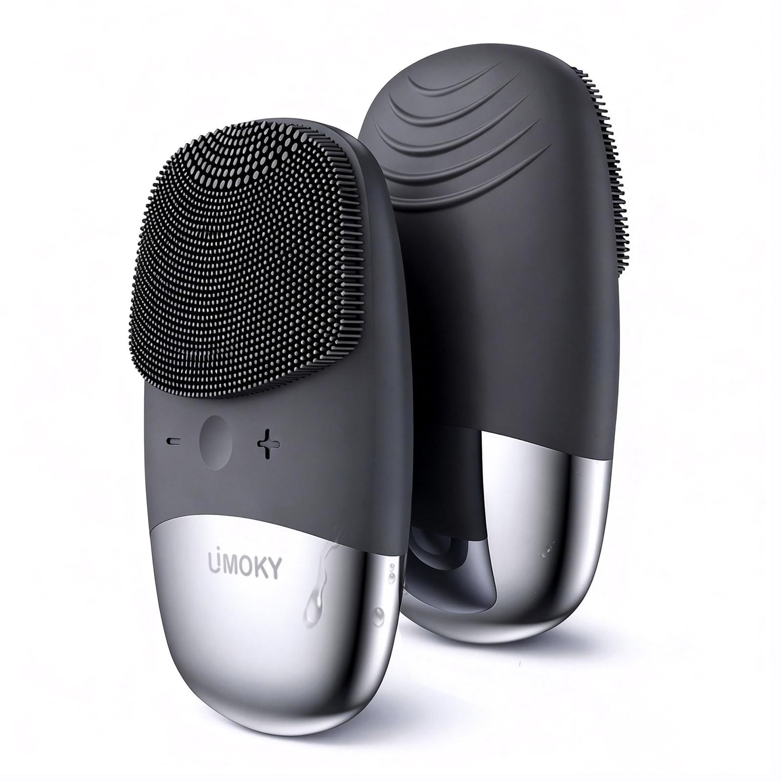 3-in-1 Electric Facial Cleansing Brush – Waterproof Silicone Scrubber, USB Recha