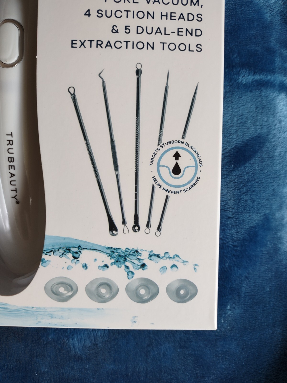 Microderm Blemish System with Pore Vacuum & Extraction Tools by Trubeauty