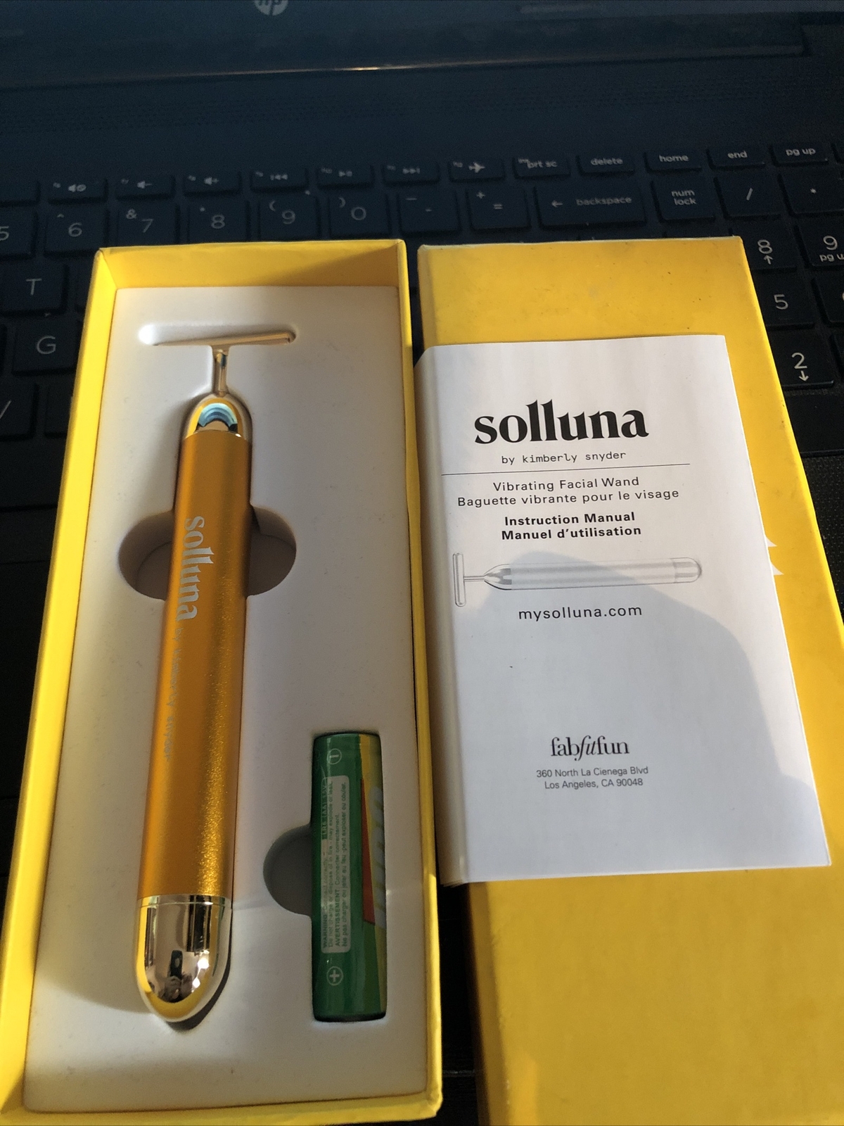Solluna by Kimberly Snyder Vibrating Facial Wand