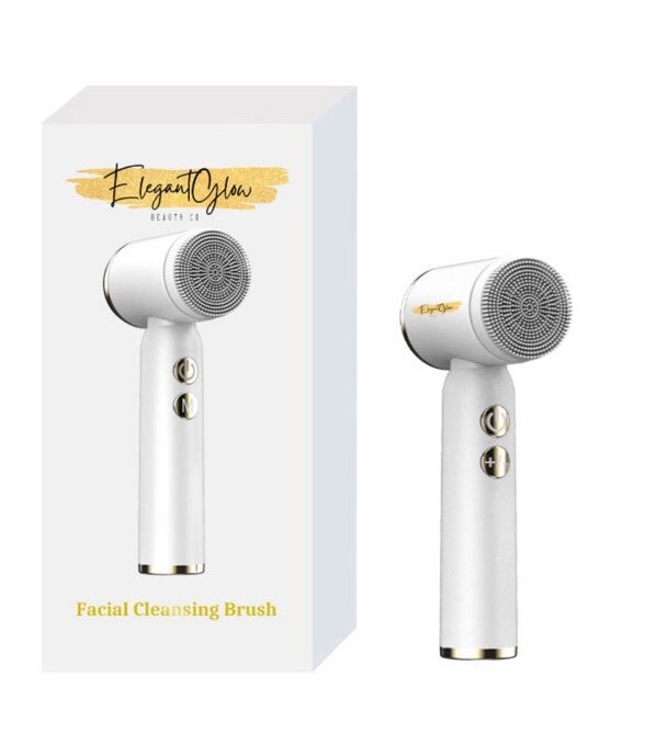 ElegantGlow Beauty Co. Waterproof Electric Face Cleansing Brush