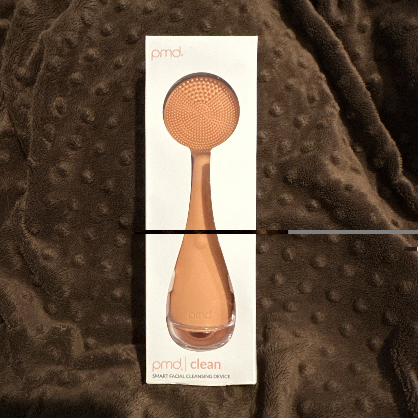 PMD Beauty 4001WARMTH 12V Smart Electric Facial Brush – Peach