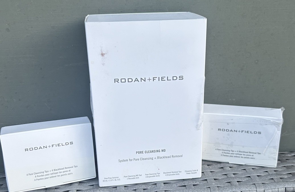 Rodan and Fields Pore Cleansing MD System Blackhead Removal New Tips