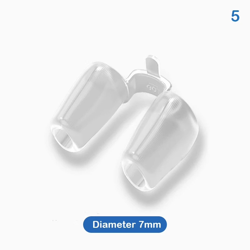 1Pcs Rhinoplasty Nostril Support Postoperative Silicone Shaping Mold Crooked Nos