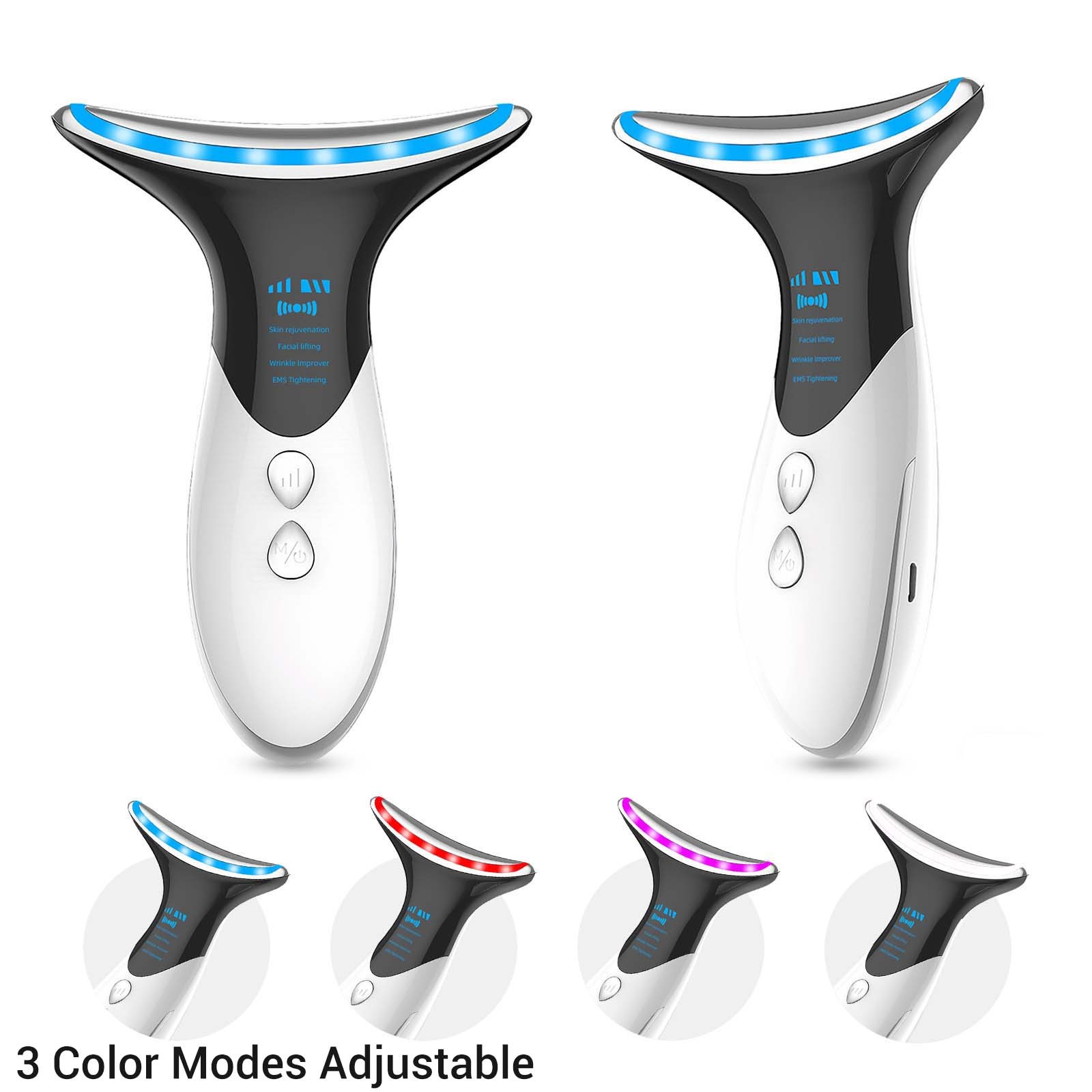 Rechargeable Facial Gym Instrument Stimulation Photon Therapy For Elasticity