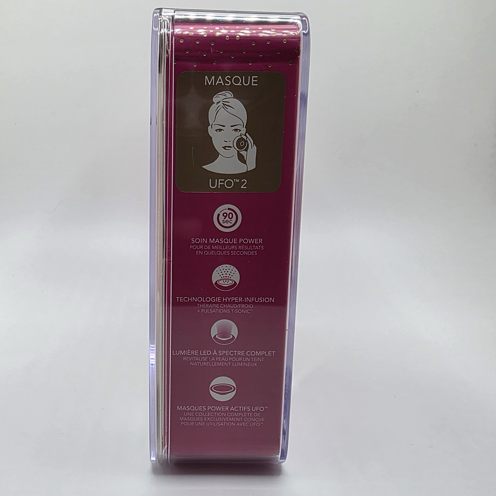 FOREO UFO 2 Swedish LED Thermo Facial Mask Device App Connected New