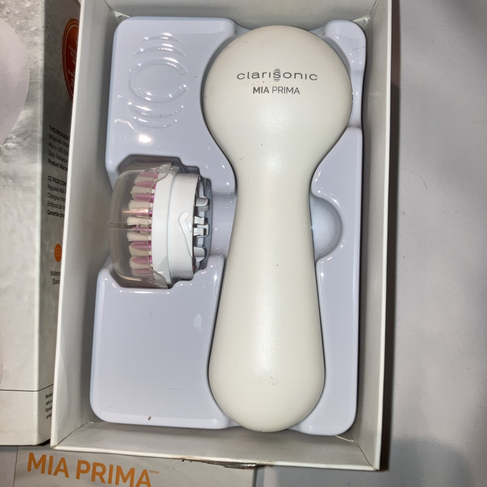 Clarisonic 2109635 Mia Prima Sonic Facial Cleansing Brush – White