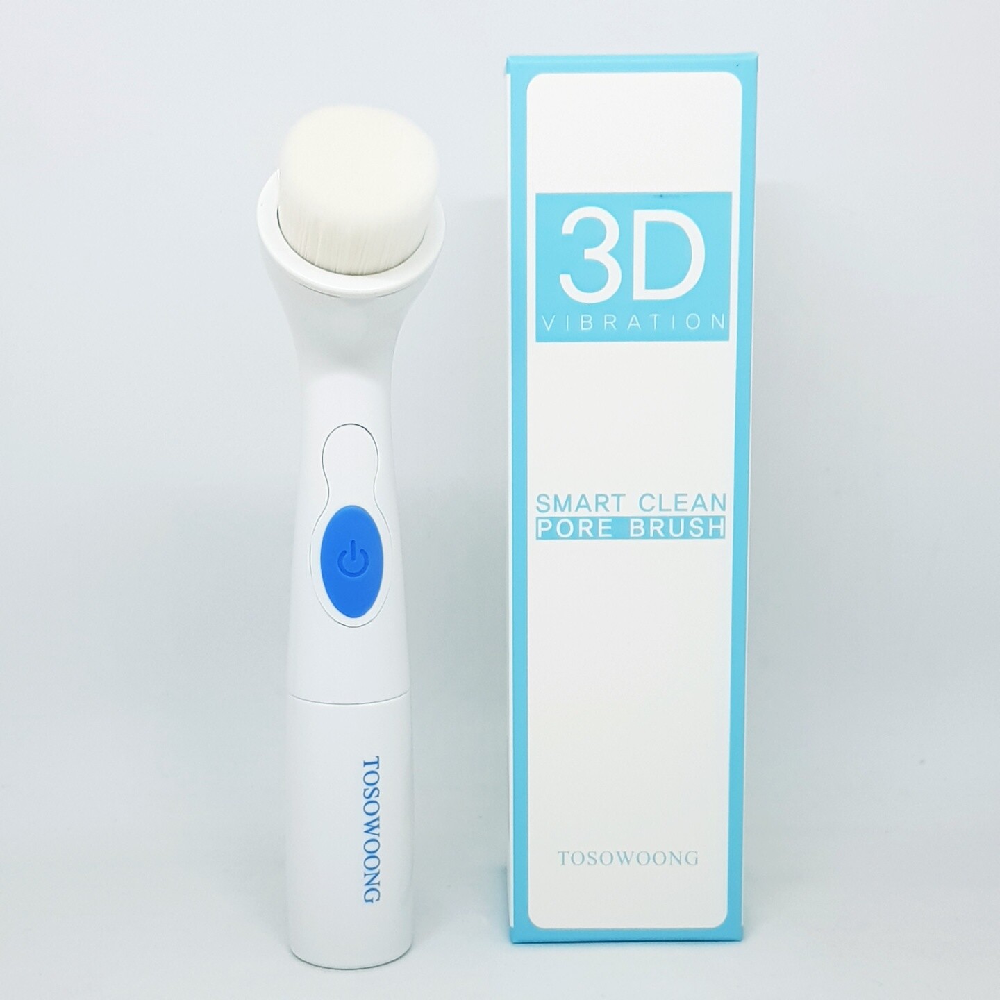 TOSOWOONG 3D Vibration Smart Clean Pore Brush Anti Aging Deep Cleansing K-Beauty