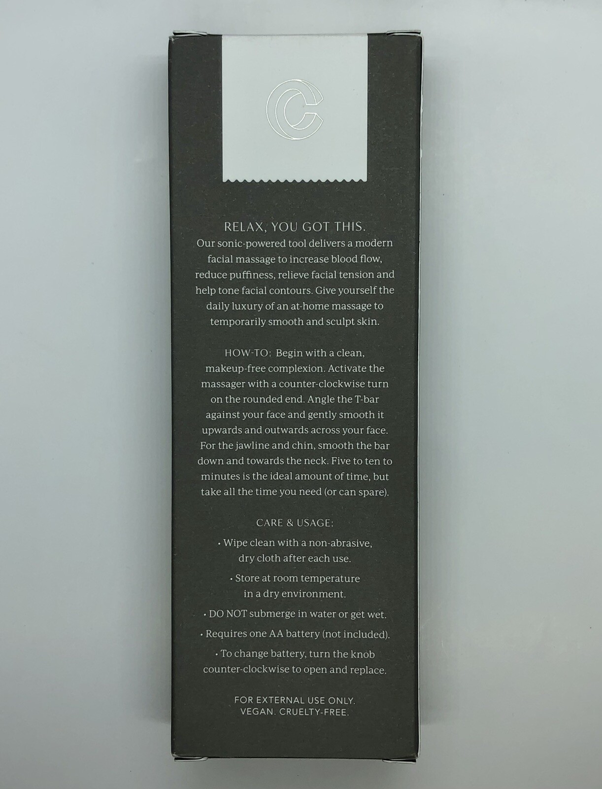 COMPLEX CULTURE • Sonic T-Bar Facial Massager